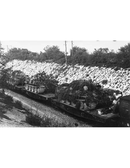 [NO_DESC] GERMAN RAILWAY SCHWERER PLATTFORMWAGEN TYME SSYS, 1/35 - ...