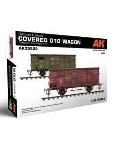 GERMAN RAILWAY COVERED G10 WAGON GEDECKTER GÜTERWAGEN G10, 1/35 - A...