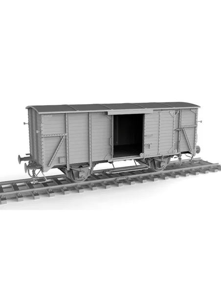 GERMAN RAILWAY COVERED G10 WAGON GEDECKTER GÜTERWAGEN G10, 1/35 - A...