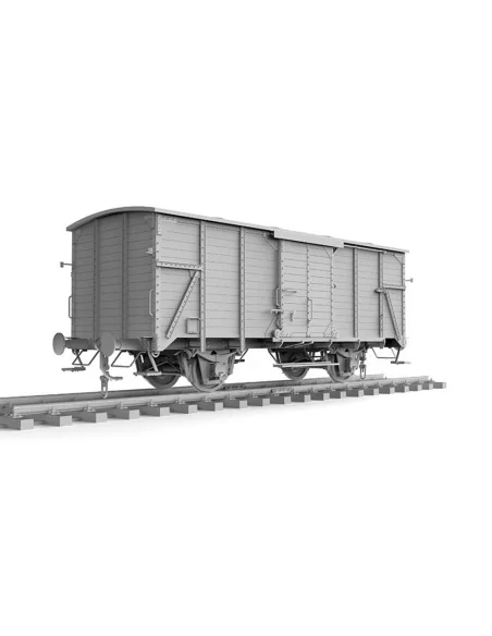 GERMAN RAILWAY COVERED G10 WAGON GEDECKTER GÜTERWAGEN G10, 1/35 - A...