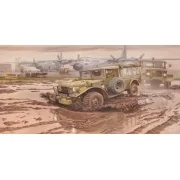 M42 US 3/4 ton 4x4 Command truck, 1/35 - Roden 809 M42 US 3/4 ton 4x4 Command truck, 1/35 - Roden 809