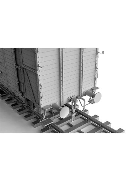 GERMAN RAILWAY COVERED G10 WAGON GEDECKTER GÜTERWAGEN G10, 1/35 - A...