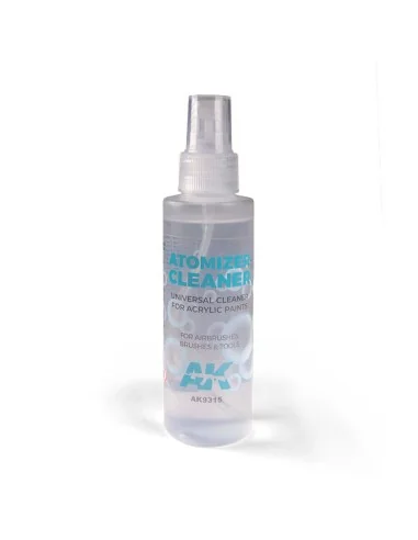 ATOMIZER CLEANER FOR ACRYLIC 125ML - AK Interactive AK9315