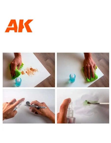 [NO_DESC] ATOMIZER CLEANER FOR ACRYLIC 125ML - AK Interactive AK9315