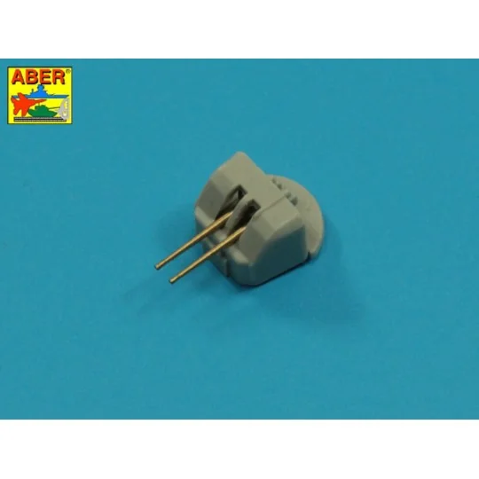 12 pcs 100mm barrels for French ships - Aber Models RE-350 L41