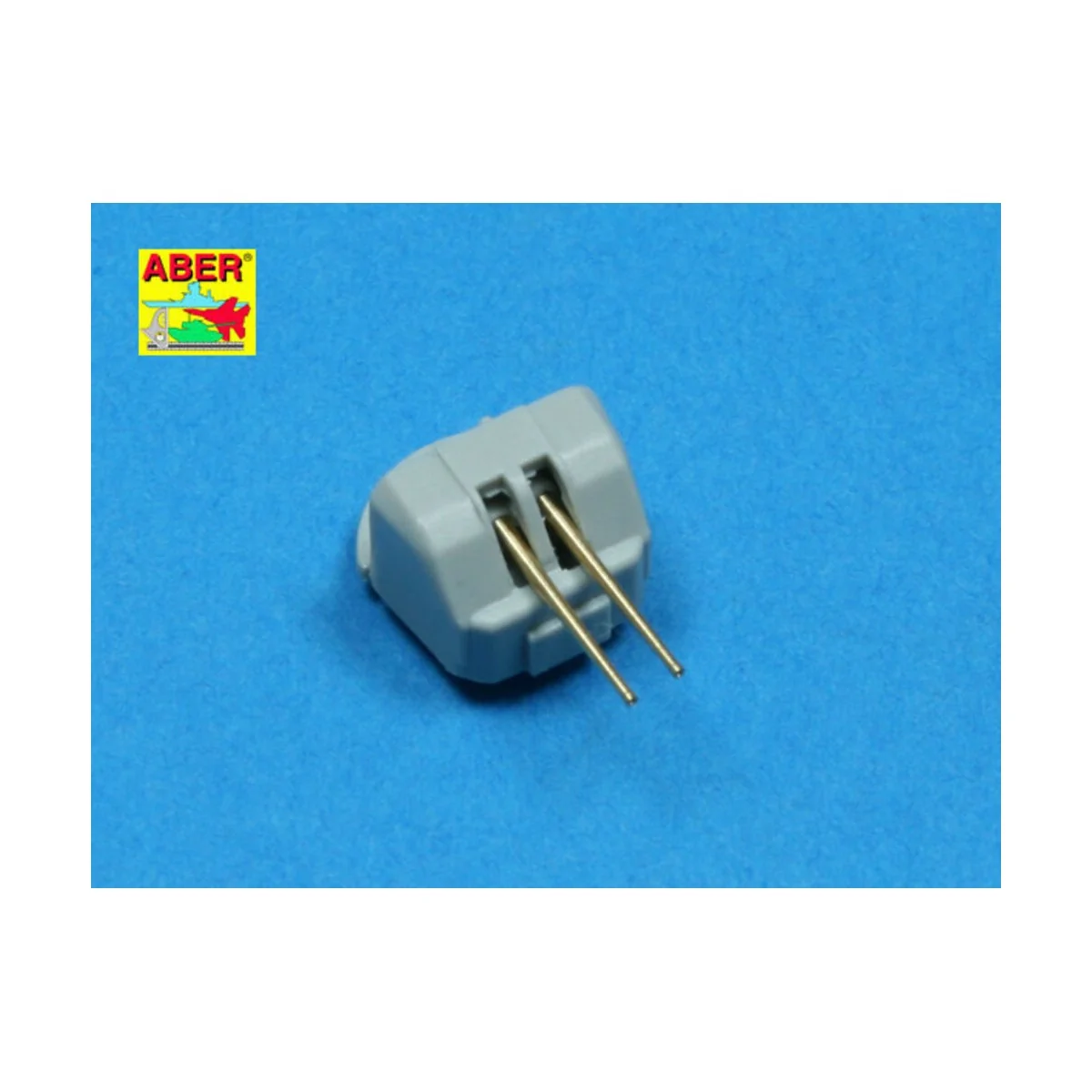 12 pcs 100mm barrels for French ships, 1/350 - Aber Models RE-350 L41