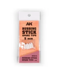 RUBBING STICK SPARE TIPS 5 MM - AK Interactive AK9319