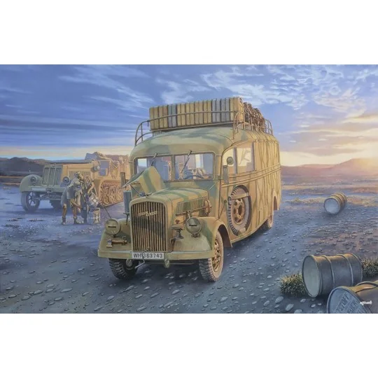 Opel Blitz Omnibus W39 Stabwagen, 1/35 - Roden 810 Opel Blitz Omnibus W39 Stabwagen, 1/35 - Roden 810