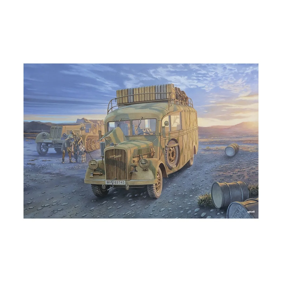 Opel Blitz Omnibus W39 Stabwagen - Roden 810