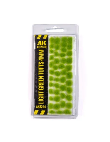[NO_DESC] LIGHT GREEN TUFTS 4MM - AK Interactive AK8244
