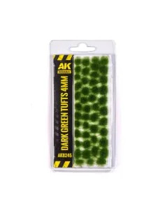 DARK GREEN TUFTS 4MM - AK Interactive AK8245