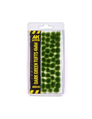 DARK GREEN TUFTS 4MM - AK Interactive AK8245