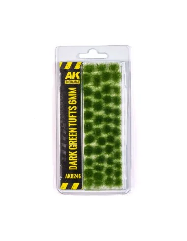 [NO_DESC] DARK GREEN TUFTS 6MM - AK Interactive AK8246