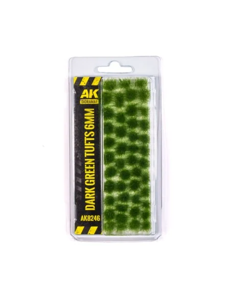 DARK GREEN TUFTS 6MM - AK Interactive AK8246