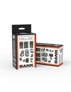 BANK SET WARGAME (RESIN 30-35MM) - AK Interactive AK1353