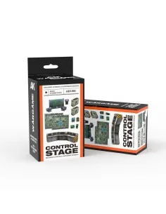 CONTROL STAGE SET WARGAME (RESIN 30-35MM) - AK Interactive AK1355