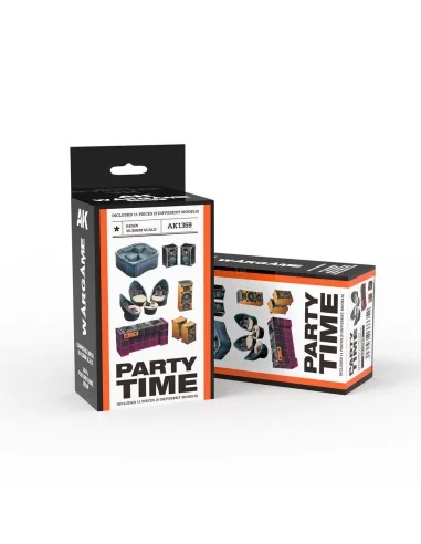 PARTY TIME SET WARGAME (RESIN 30-35MM) - AK Interactive AK1359