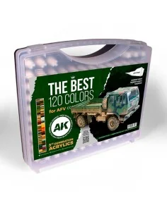 [NO_DESC] 3G PLASTIC BRIEFCASE 120 AFV COLORS - AK Interactive AK11705