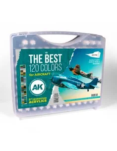 [NO_DESC] 3G PLASTIC BRIEFCASE 120 AIRCRAFT COLORS - AK Interactive...