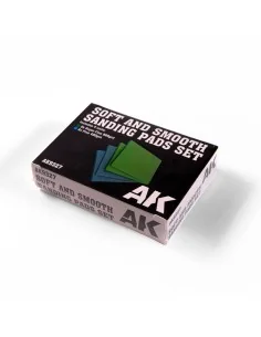Soft and Smooth Sponge Sandpaper SET 4 units - AK Interactive AK9327