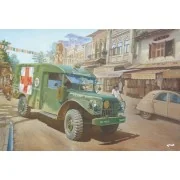 M43 3/4 ton 4x4 Ambulance Truck, 1/35 - Roden 811 M43 3/4 ton 4x4 Ambulance Truck, 1/35 - Roden 811