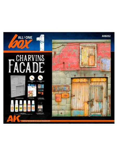 [NO_DESC] ALL IN ONE SET -BOX 1-CHARVINS FACADE - AK Interactive AK...