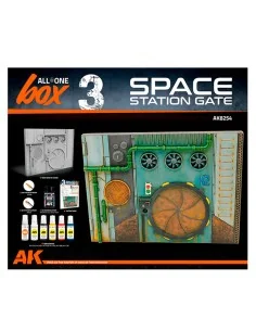 ALL IN ONE SET -BOX 3-SPACE STATION GATE - AK Interactive AK8254