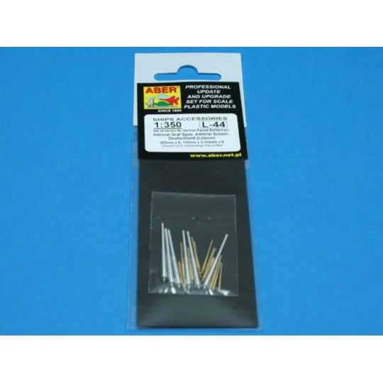 Set of Barrels Admiral Graf Spee - Aber Models RE-350 L44