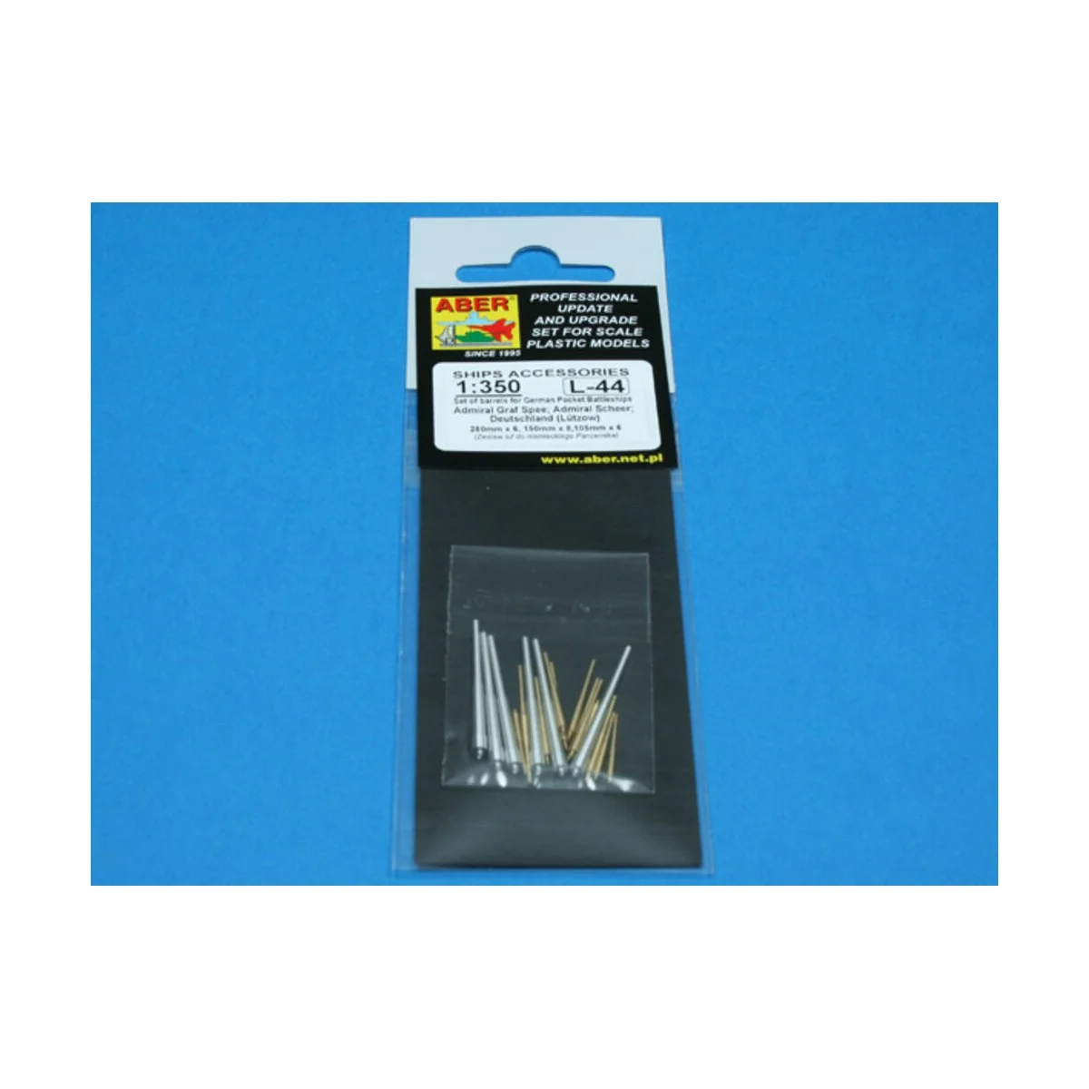 Set of Barrels Admiral Graf Spee, 1/350 - Aber Models RE-350 L44