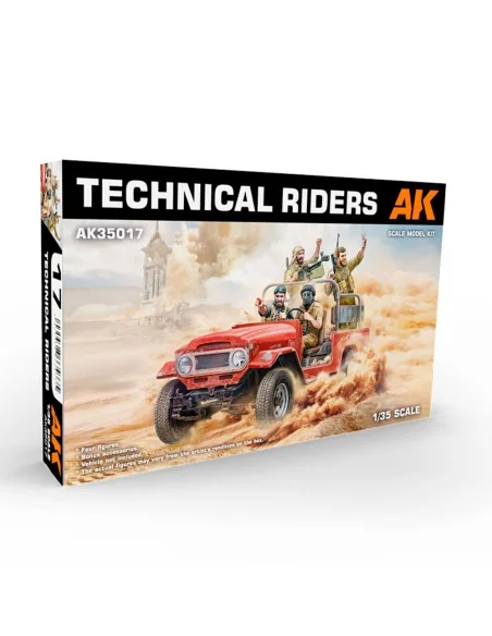 Technical Riders, 1/35 - AK Interactive AK35017