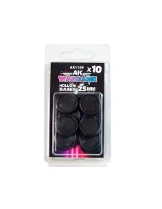 [NO_DESC] HOLLOW BASE 25mm - 10 units - AK Interactive AK1109