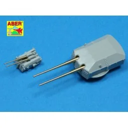 Set of Barrels for Prinz Eugen - Aber Models RE-350 L45