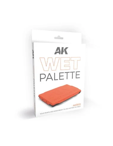 WET PALETTE (Includes 40 papers sheets + 2 wipes) - AK Interactive ...