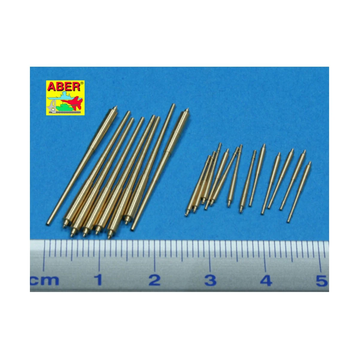 Set of Barrels for Prinz Eugen, 1/350 - Aber Models RE-350 L45 Set of Barrels for Prinz Eugen, 1/350 - Aber Models RE-350 L45