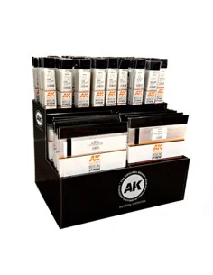 Tabletop Styrene Display -Full - AK Interactive AK6590