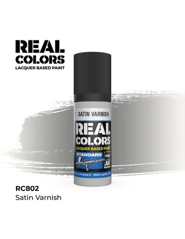[NO_DESC] Real Colors: Satin Varnish 17 ml. - AK Interactive RC802