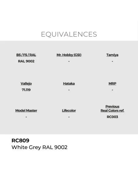 Real Colors: White Grey RAL 9002 17 ml. - AK Interactive RC809