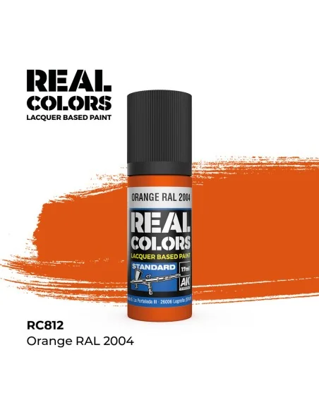 Real Colors: Orange RAL 2004 17 ml. - AK Interactive RC812