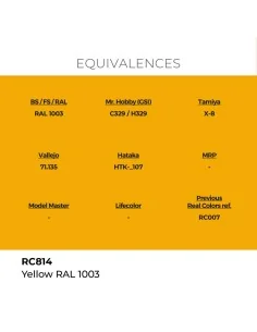 Real Colors: Yellow RAL 1003 17 ml. - AK Interactive RC814 2