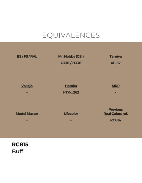 Real Colors: Buff 17 ml. - AK Interactive RC815