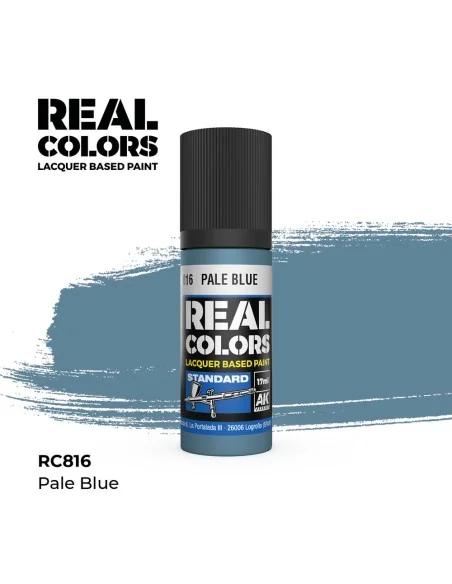Real Colors: Pale Blue 17 ml. - AK Interactive RC816