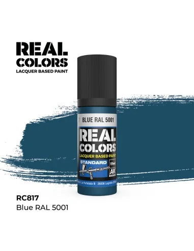 [NO_DESC] Real Colors: Blue RAL 5001 17 ml. - AK Interactive RC817