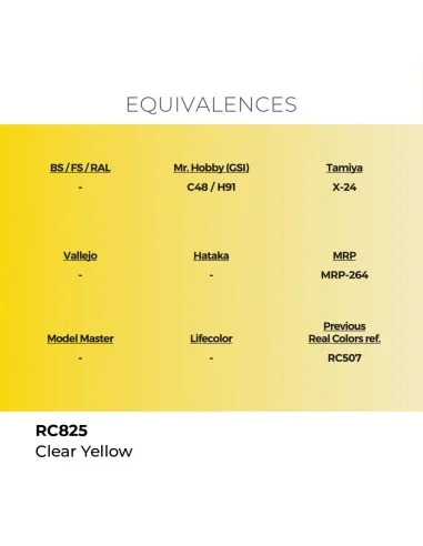 Real Colors: Clear Yellow 17 ml. - AK Interactive RC825