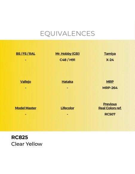 Real Colors: Clear Yellow 17 ml. - AK Interactive RC825
