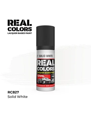 [NO_DESC] Real Colors: Solid White 17 ml. - AK Interactive RC827