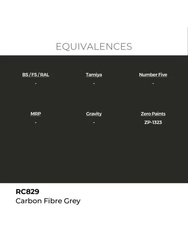 Real Colors: Carbon Fibre Grey 17 ml. - AK Interactive RC829