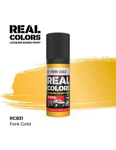 Real Colors: Fork Gold 17 ml. - AK Interactive RC831