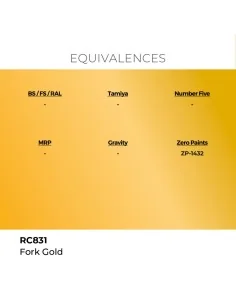 Real Colors: Fork Gold 17 ml. - AK Interactive RC831 2