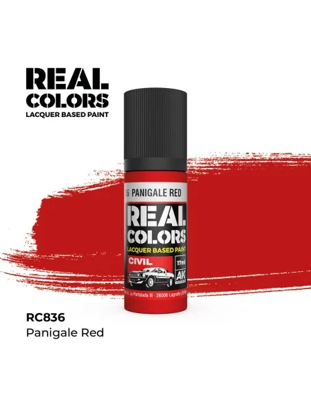 Real Colors: Panigale Red 17 ml. - AK Interactive RC836