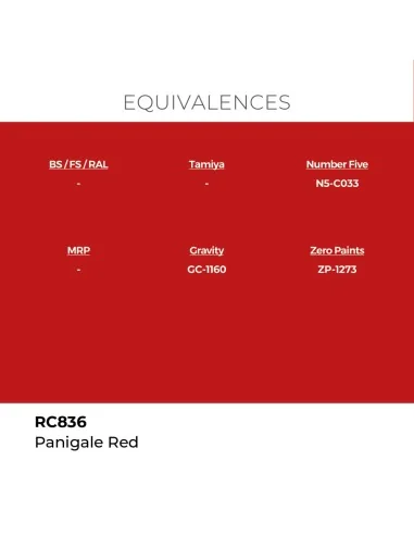 [NO_DESC] Real Colors: Panigale Red 17 ml. - AK Interactive RC836